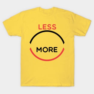 less sad more smile T-Shirt